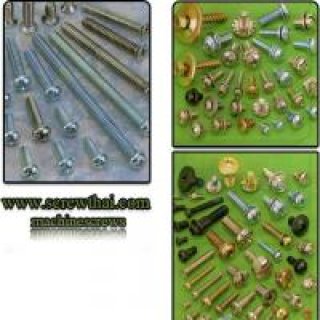 สกรูหัวกลมผ่า (MACHINESCREWS)