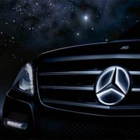 โลโก้ Mercedes illuminated Star
