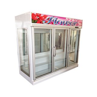 3 Doors Floral Refrigerator