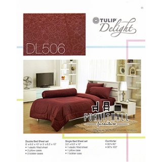 ชุดผ้าปูที่นอน TULIP รุ่น DL506