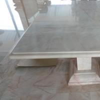 โต๊ะหินอ่อน ทรงสี่เหลี่ยม ขนาด 100x115x80 ซม.