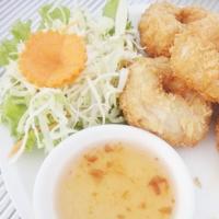 กุ้งสับชุบแป้งทอด