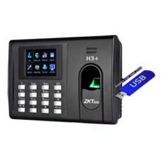 เครื่องสแกนลายนิ้วมือบันทึกเวลา ZK H3+