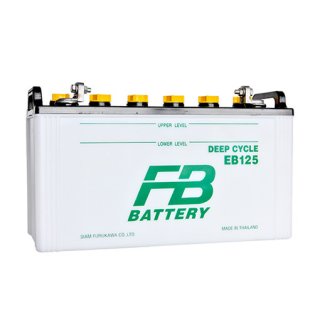 แบตเตอรี่ FB Battery Deep Cycle 125AH