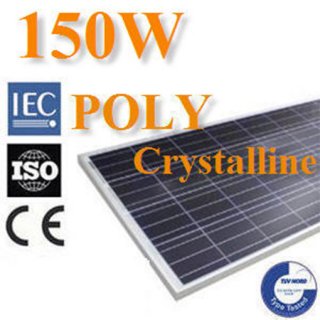 แผงโซล่าเซลล์ Poly Crystalline 150W