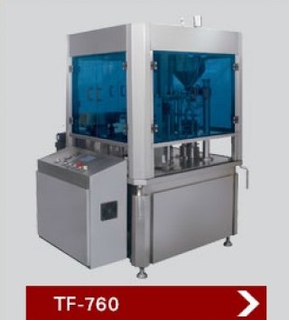 เครื่องขึ้นรูปถ่วยและบรรจุของเหลวลงถ้วย TF 760