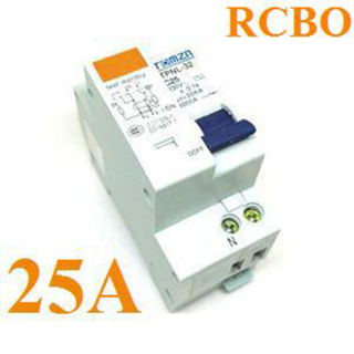 เบรกเกอร์ RCBO 25A