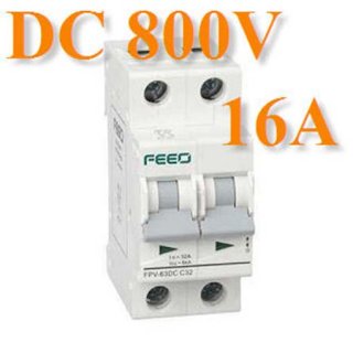 เบรกเกอร์ไฟฟ้า DC 800V 16A