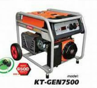 เครื่องยนต์ปั่นไฟเบ็นซิน รุ่น KT GEN 7500