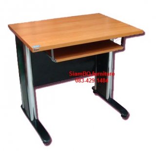 โต๊ะคอมเมลามีน ขนาด60x80x75 ซม. 
