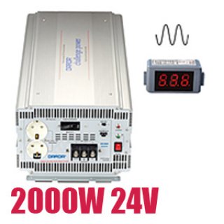อินเวอร์เตอร์ Pure Sine Wave 2000W 24V