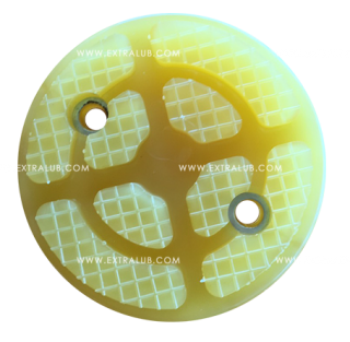 ยางรองลิฟท์2เสา รุ่นยูริเทน