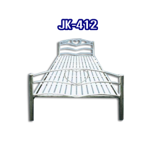 เตียงนอนสแตนเลส รหัส JK - 412