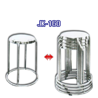 เก้าอี้สแตนเลส รหัส JK - 160