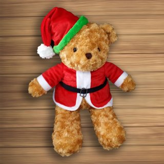 ตุ๊กตาหมีซานต้าครอส