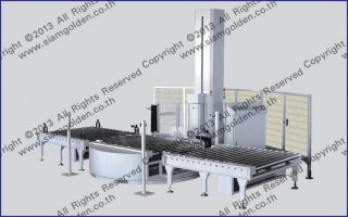 FULL AUTOMATIC PALLET STRETCH WRAPPER MH FG 2000D