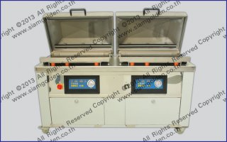 เครื่องแพ็คสูญญากาศแบบ 2 อ่าง 2 ฝา รุ่น TF 760x2