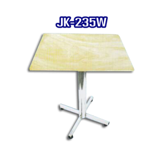 โต๊ะสแตนเลส ทรงสี่เหลี่ยม รหัส JK-235W