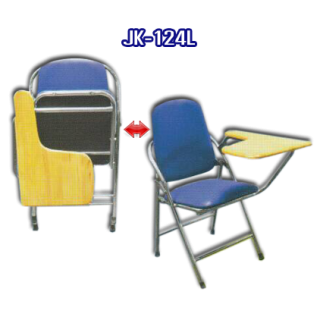 เก้าอี้สแตนเลส มีเบาะ รหัส JK-124L