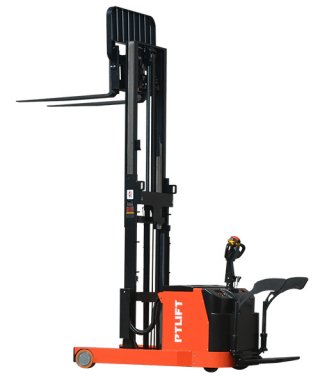 รถยกตู้หนัก Electric Reach Stacker (two mast)