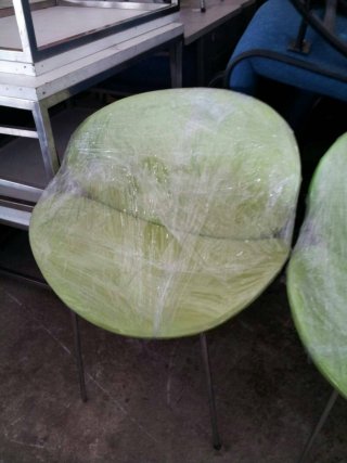 เก้าอี้โมเดิร์น สีเขียว