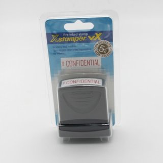ตรายางหมึกในตัว X Stamper (CONFIDENTIAL)