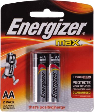 ถ่านไฟฉายอัลคาไลน์ Energizer No E91 BP2