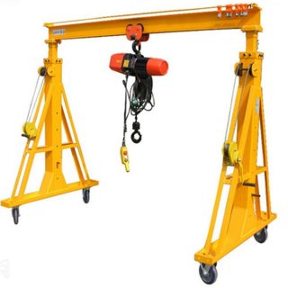 500kg Capacity Mobile Adjustable Gantry Crane