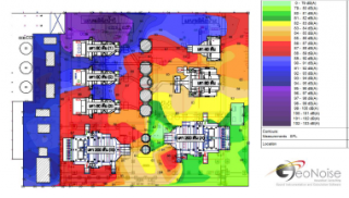 บริการจัดทำแผนที่เสียง Noise Contour