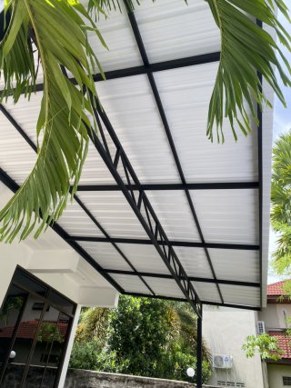 หลังคากันร้อน ASA/PVC