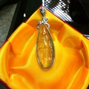 Rutile Quarz Pendant