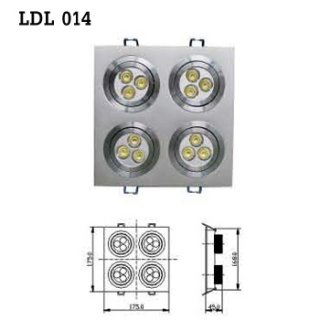 ไฟดาวน์ไลท์ AC 100-230V 50/60Hz (LDL 014)