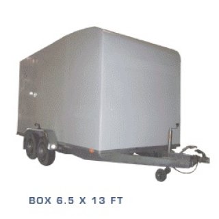 Box Trailer 6.5x13 FT