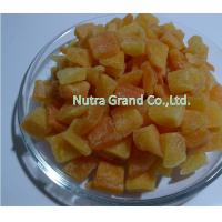Dehydrated cantaloupe dice 8-10mm.( low sugar)
