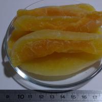 Dehydrated cantaloupe slice