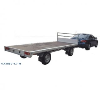 Flatbed Trailer 4.7 M