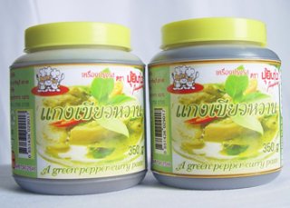 Instant Green Curry Paste, seasoning thailand