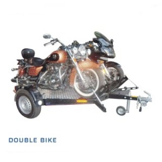 Double Motorbike Trailer