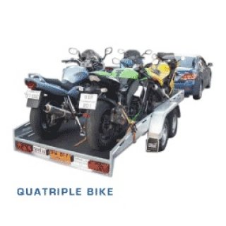 Triple Motorbike Trailer