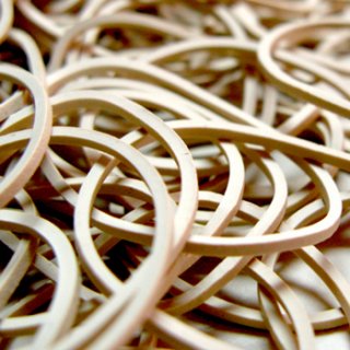 Compound White Rubber Bands