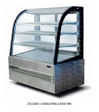 cake cabinet 100cm model CK100