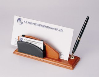 Wood Pen Stand