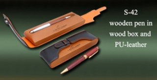 Laser Engraved Wooden Pen