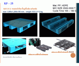 พาเลทพลาสติก 15 5 kg