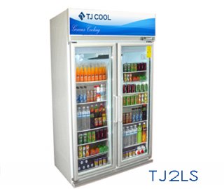 Beverage Chiller Mini Mart 2-door model TJ2LS