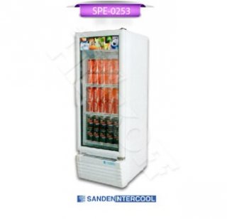 ตู้แช่เย็น 1 ประตู SANDEN รุ่น SPE-0253 (250 ลิตร) 8.8Q