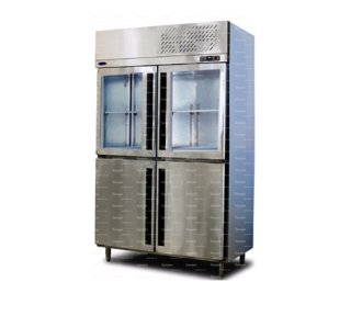 Freezer stainless steel nofrost system he stood frozen in 4-door.TJSR4132