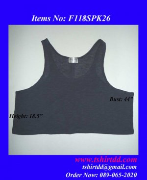 เสื้อกล้ามตัวหลวม F118SKP26