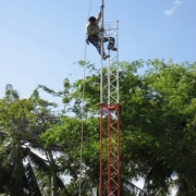 Triangular Tower, Wire Rope
