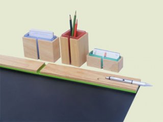Bamboo Stationery Desk Set
